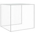 vidaXL Klietka pre kurčatá strecha bledosivá 203x98x90 cm poz. oceľ
