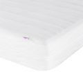 vidaXL Rohový rám postele s matracom s čelnou doskou 2 ks Sivá Zamat