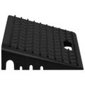 vidaXL Nájazdy na obrubník 2 ks 50x30x11 cm guma