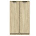 vidaXL Botník dub sonoma 59x35x100,5 cm spracované drevo