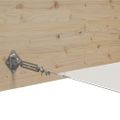 vidaXL Vertikálna markíza biela 100x1000 cm oxfordská látka