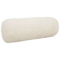 vidaXL Poťah na podložku 6 pcs HEERLEN Krémová Ø 15 x 40 cm Bouclé