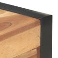 vidaXL Písací stôl 110x50x76 cm, drevený masív
