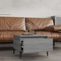 vidaXL Bočné stolíky 2 ks sivé sonoma 50x46x35 spracované drevo