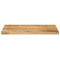 vidaXL Stolová doska 40x20x2,5 cm obdĺžniková, masívne drevo, surové mango
