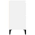 vidaXL Komody 3 ks biele 60x35x70 cm kompozitné drevo