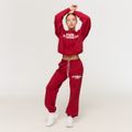 Dámske tepláky Varsity Red - GymBeam, veľkosť L