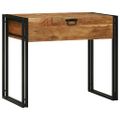 vidaXL Toaletné stolíky do spálne Hnedá 90 x 50 x 75 cm Akáciový masív