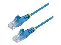Cable - Blue Slim CAT6 Patch Cord 0.5m - N6PAT50CMBLS