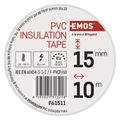 Izolačná páska PVC 15mm / 10m biela