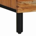 vidaXL Servírovacia skriňa Hnedá 80 x 33 x 75 cm Masívne mango drevo