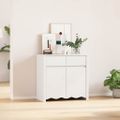 vidaXL Servírovacia skriňa so zásuvkou Drammen Biela 79 x 43 x 75.5 cm
