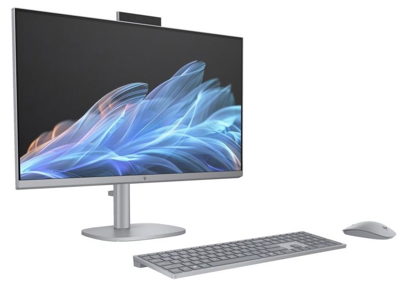 HP OmniStudio X/27-cs0000nc/27"/FHD/U5-125H/16GB/1TB SSD/Arc Xe/W11H/Silver/2R All-in-one počítač, 27" Full HD IPS, Ultra 5 125H, 16GB DDR5, 1TB SSD, Intel Arc, W11H, kbd+myš, stříbrný