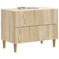 vidaXL Nočný stolík Dub sonoma 62 x 34,5 x 48 cm Kompozitné drevo