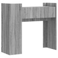 vidaXL Konzolový stolík sivý sonoma 100x35x90 cm kompozitné drevo