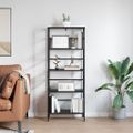 vidaXL Regál na knihy 4 úrovní 60 x 29,5 x 149 cm Kompozitné drevo
