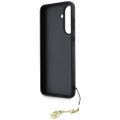 Guess HC PU 4G Charm puzdro pre Samsung Galaxy A56 Čierna