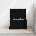 vidaXL Úložná krabica Čierny dub 50 x 30 x 28 cm Kompozitné drevo