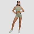 Dámske šortky Agile Sage - GymBeam, veľkosť XL, veľkosť oblečenia XL