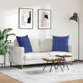 vidaXL Vankúše na pohovku 2 pcs Policajná modrá 60 x 60 cm