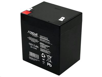 Bateria olovená 12V / 5,0Ah XTREME / Enerwell bezúdržbový akumulátor