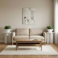vidaXL Stojan na rastliny 2 ks Biela Ø40 x 40 cm Kompozitné drevo