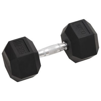 vidaXL Jednoručná činka 17,5 kg liatina