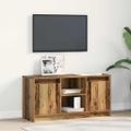 vidaXL TV jednotky 100 x 34 x 50 cm Hnedá Kompozitné drevo