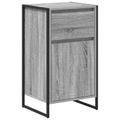 vidaXL Servírovacia skriňa Sivý Sonoma 43 x 36 x 75,5 cm