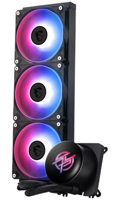 MSI vodný chladič CPU MPG CORELIQUID P13 360/ 3x 120mm ARGB fan/ 2,1" display