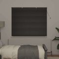 vidaXL Rímske žalúzie Čierna 130 x 155 cm Hliník