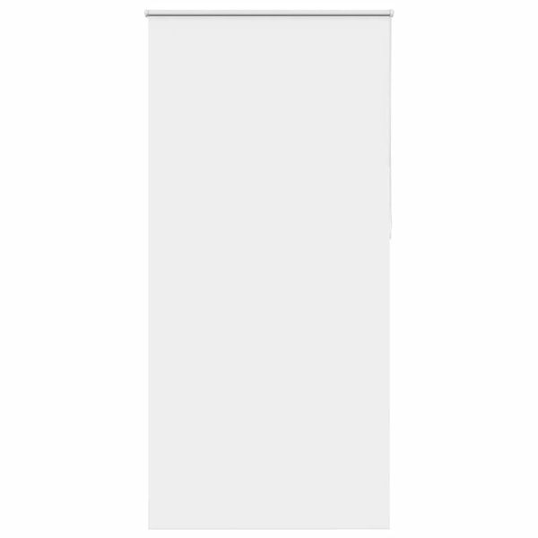 vidaXL Roleta Zatemnenie biela 105x210cm Šírka látky 100,7cm Polyester
