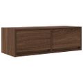 vidaXL TV skrinka, hnedý dub 80x31x25,5 cm spracované drevo