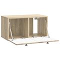 vidaXL Nástenná TV skrinka 59,5 x 31 x 30 cm Dub sonoma