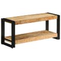 vidaXL TV stolík z mangového dreva 90x30x40 cm