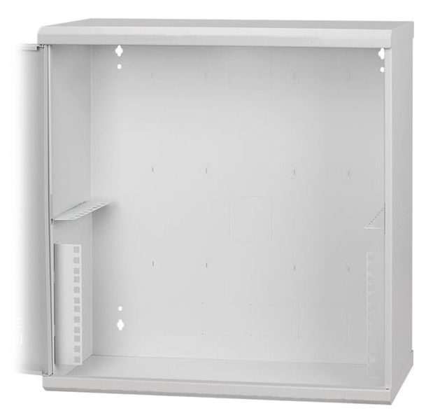 Solarix - rozvádzač LC-18 LITE s lištami 3U,4U 540x540x180 mm šedý RAL7035