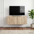 vidaXL Nástenná TV skrinka 59,5 x 41 x 30 cm Dub sonoma