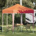 vidaXL Prístrešok na párty 195 x 195 x 245 cm Oranžová Oxfordská látka
