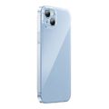 Baseus Matné puzdro pre iPhone 13 PRO (čierne) + tvrdené sklo