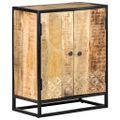 vidaXL Ručne vyrezávaná komoda 60x35x75 cm masívne mangovníkové drevo