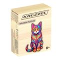 Drevené puzzle Kruzzel 22878 Mačka