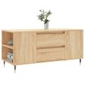 vidaXL Konferenčný stolík dub sonoma 102x44,5x50 cm kompozitné drevo