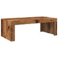 vidaXL Konferenčný stolík staré drevo 102x50x35 cm drevotrieska