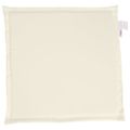vidaXL Záhradné podsedáky 4 ks krémové 45x45x2 cm štvorcové