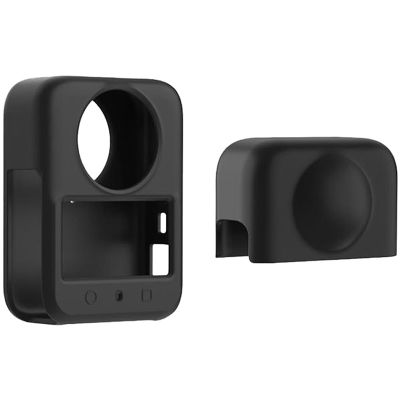 PULUZ silikónový kryt objektívu DJI Osmo 360 (čierny)
