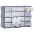 vidaXL Organizér so 16 strednými zásuvkami 52x16x37 cm