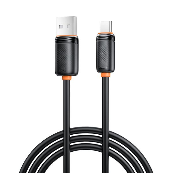 Kábel XO NB302 USB - USB-C 1,0m 3A čierny