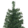 vidaXL Umelý vianočný stromček Zelená 300 cm PVC, oceľ a plast