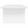 vidaXL Konferenčný stolík Biela 93 x 53 x 33 cm Kompozitné drevo