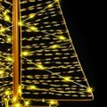 vidaXL Vianočný stromček 160 LED Teplá biela 150 cm PET